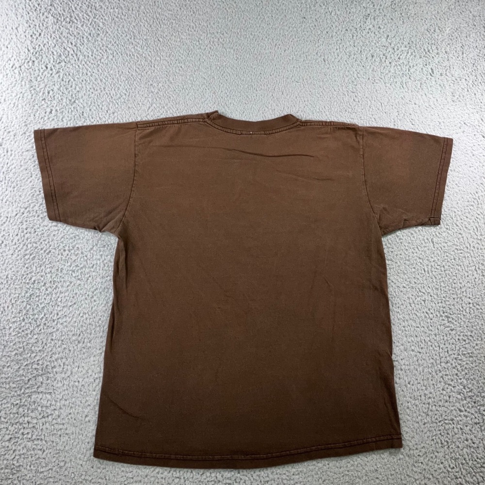 Vintage Mazatlan Mexico Vacation T Shirt Mens XL Brown Euro Elegance Y2K Boxy - Picture 2 of 11